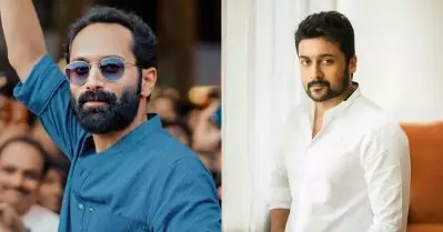 ഫഹദ്, നിങ്ങള്‍ എപ്പോഴും ആശ്ചര്യപ്പെടുത്തുകയാണല്ലോ, ആ ദൃശ്യങ്ങള്‍ കണ്ട് ഞാന്‍ അത്ഭുതപ്പെട്ടു; കുറിപ്പുമായി സൂര്യ
