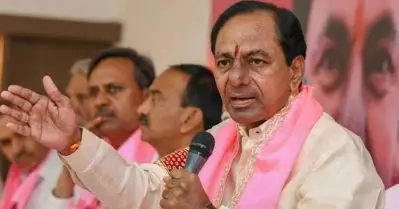 ‘തെലങ്കാന സര്‍ക്കാരിനെ താഴെയിറക്കുമെന്ന് ബി.ജെ.പി പറയുന്നത് കേട്ടു, വരട്ടെ, ഞാനും അതിനാണ് കാത്തിരിക്കുന്നത്’; ബി.ജെ.പിയെ രൂക്ഷമായി വിമര്‍ശിച്ച് ചന്ദ്രശേഖര്‍ റാവു
