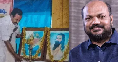 സ്വയം സേവകന്റെ അച്ചടക്കത്തോടെ ശിരസ് കുനിച്ച് ഗോള്‍വാള്‍ക്കറിന് മുന്നില്‍ വിളക്ക് കൊളുത്തുകയല്ല വി.എസ്. ചെയ്തത്: പി. രാജീവ്