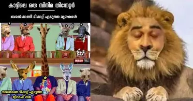 ‘കാട്ടിലെ സിനിമ തിയേറ്റർ’; വൈറലായ ട്രോളിനെ വെല്ലുന്ന കമന്റുകൾ