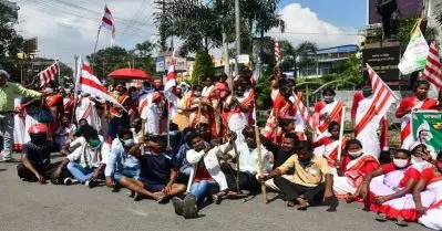 ‘ആദിവാസികള്‍ ഹിന്ദുക്കളോ ക്രിസ്ത്യാനികളോ അല്ല’; ജാതി സെന്‍സസില്‍ ഉള്‍പ്പെടുത്തണമെന്ന ആവശ്യവുമായി പ്രക്ഷോഭം