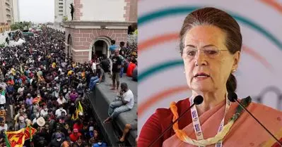 ശ്രീലങ്കയോട് ഐക്യദാര്‍ഢ്യം പ്രഖ്യാപിച്ച് കോണ്‍ഗ്രസ്; ഇന്ത്യ തുടര്‍ന്നും സഹായിക്കുമെന്നാണ് പ്രതീക്ഷയെന്ന് സോണിയ ഗാന്ധി