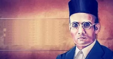 ‘താക്കോല്‍ദ്വാരം പോലുമില്ലാത്ത ജയിലറയില്‍ നിന്നും സവര്‍ക്കര്‍ ബുള്‍ബുള്‍ പക്ഷികളുടെ ചിറകിലേറി മാതൃരാജ്യം സന്ദര്‍ശിച്ചു’; വിവാദമായി കര്‍ണാടകയിലെ പാഠപുസ്തകം