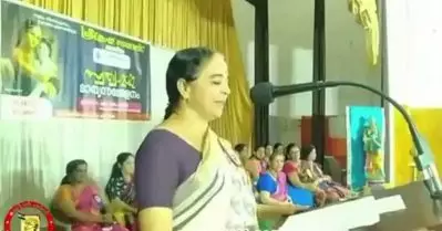 ‘കേരളത്തിലെ ശിശുപരിപാലനം മോശം’; ബാലഗോകുലം പരിപാടിയില്‍ പങ്കെടുത്ത് കോഴിക്കോട് മേയര്‍ വിവാദത്തില്‍