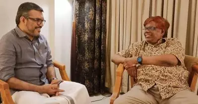 ‘നീതിയുടെ ആള്‍രൂപം’; ജസ്റ്റിസ് ചന്ദ്രുവുമായി കൂടിക്കാഴ്ച നടത്തി എം.ബി. രാജേഷ്