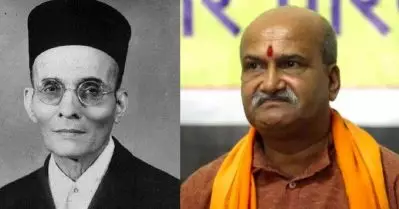 സവര്‍ക്കറിന്റെ പോസ്റ്റര്‍ കീറുന്ന മുസ്‌ലിമിന്റേയും കോണ്‍ഗ്രസുകാരന്റേയും കൈവെട്ടും; പ്രമോദ് മുത്തലിഖ്