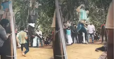 ‘ഫാന്‍ പോലെ കറങ്ങണിണ്ടല്ലോ’; ഇന്‍സ്റ്റ തല്ല് തീര്‍ന്നില്ല; ഇത്തവണ വീഡിയോയുമായി ടൊവിനോ