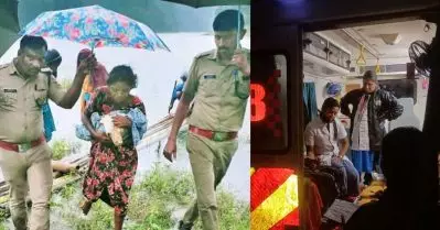വനമധ്യത്തിലുള്ള മുക്കുംപുഴ ആദിവാസി കോളനിയിലെ മൂന്ന് ഗര്‍ഭിണികളെ സുരക്ഷിത സ്ഥലത്തേക്ക് മാറ്റി