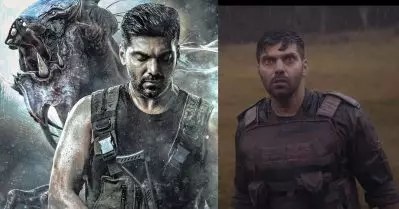 ഇന്ത്യന്‍ പ്രഡേട്ടറോ? ഫാന്റസി ത്രില്ലറുമായി ആര്യയുടെ ക്യാപ്റ്റന്‍ ട്രെയ്‌ലര്‍