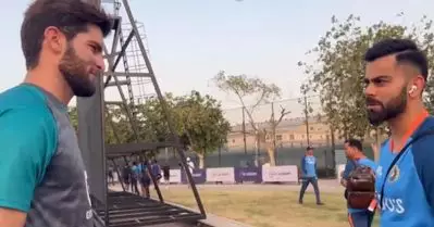 നിങ്ങള്‍ ഫോമിലേക്ക് മടങ്ങിയെത്തണം, എന്റെ പ്രാര്‍ത്ഥനയുണ്ട്; വിരാടിന് ആശംസയുമായി ഷഹീന്‍