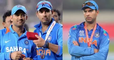 ആരെ ക്യാപ്റ്റനാക്കിയാലും നിന്നെ ക്യാപ്റ്റനാക്കില്ല എന്ന് ബി.സി.സി.ഐ പറഞ്ഞു, അങ്ങനെ എവിടെനിന്നോ വന്ന് ധോണി ക്യാപ്റ്റനായി: യുവരാജ് സിങ്