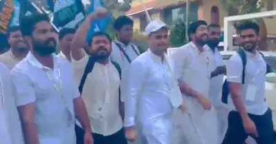 ‘മോദി സര്‍ക്കാര്‍ തുലയട്ടെ…,’ മലയാളത്തില്‍ മുദ്രാവാക്യം വിളിച്ച് കനയ്യകുമാര്‍; ഏറ്റുവിളിച്ച് കോണ്‍ഗ്രസ് നേതാക്കള്‍