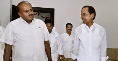 മൂന്നാം മുന്നണിയല്ല ചര്‍ച്ച, കെ.സി.ആറിന്റെ രാഷ്ട്രീയ നീക്കങ്ങള്‍ക്ക് പിന്തുണയുമായി ജെ.ഡി.എസ്