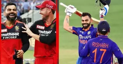 വിരാട് വീണ്ടും നൃത്തം ചെയ്യുന്നു, എത്ര മനോഹരമായ കാഴ്ച; സുഹൃത്തിന്റെ തിരിച്ചുവരവ് ആഘോഷമാക്കി എ.ബി.ഡി