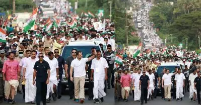കേരള ജനതയാണ് ഗള്‍ഫ് നഗരങ്ങള്‍ പടുത്തുയര്‍ത്തിയത്, വിദ്യാഭ്യാസ മേഖലയിലെ കേരളത്തിന്റെ മികവ് മാന്ത്രിക വിദ്യയല്ല; ജോഡോ യാത്രക്കിടെ കേരളത്തെ പുകഴ്ത്തി രാഹുല്‍ ഗാന്ധി