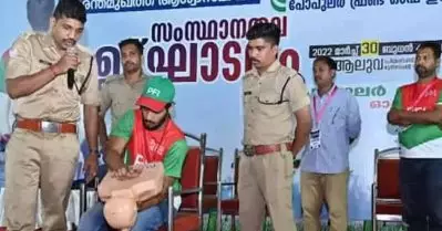 പോപുലര്‍ ഫ്രണ്ട് പരിപാടിയില്‍ പരിശീലനം നല്‍കിയ ഫയര്‍ ഓഫീസറുടെ സസ്‌പെന്‍ഷന്‍ പിന്‍വലിച്ചു