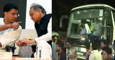 രാജിക്കത്തുമായി ഗെഹ്‌ലോട്ട് വിഭാഗം എം.എല്‍.എമാര്‍ സ്പീക്കറുടെ വസതിയില്‍; സച്ചിന്‍ പൈലറ്റിനെ മുഖ്യമന്ത്രിയാക്കിയാല്‍ കൂട്ടരാജിയെന്ന് ഭീഷണി, രാജസ്ഥാനില്‍ നിര്‍ണായക നീക്കം