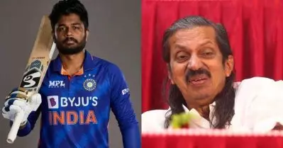സഞ്ജുവിനെയും ബി.സി.സി.ഐ ഭാരവാഹിയെയും വേദിയിലിരുത്തി ബോര്‍ഡിനെതിരെ ആഞ്ഞടിച്ച് പന്ന്യന്‍; മറുപടിയുമായി സഞ്ജു