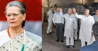 ‘ബീഹാര്‍ മാതൃകയില്‍ രാജ്യത്ത് ബി.ജെ.പി വിരുദ്ധ ഐക്യം വേണം’; സോണിയ ഗാന്ധിയുമായി കൂടിക്കാഴ്ച നടത്തി ലാലു പ്രസാദ് യാദവും നിതീഷ് കുമാറും