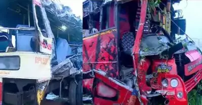 വടക്കാഞ്ചേരി ബസ് അപകടം; മരിച്ചവരില്‍ അഞ്ച് വിദ്യാര്‍ത്ഥികള്‍, അപകട കാരണം ടൂറിസ്റ്റ് ബസിന്റെ അമിത വേഗത