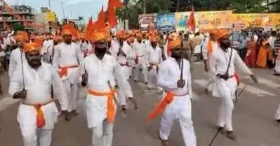 ഗാന്ധി ജയന്തി ദിനത്തില്‍ ഹിന്ദു രാഷ്ട്രം വേണമെന്ന ആഹ്വാനം; റാലി പൊലീസ് അകമ്പടിയോടെ