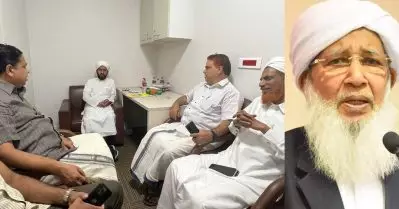 ‘ആരോഗ്യവാനായി കര്‍മപഥത്തിലേക്ക് തിരിച്ചെത്തട്ടെ’; കാന്തപുരത്തെ സ്പീക്കര്‍ സന്ദര്‍ശിച്ചു