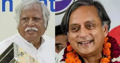ശശി തരൂരിന് ഇരട്ട മുഖം, മാധ്യമങ്ങള്‍ക്ക് മുന്നില്‍ ചെളിവാരി തേക്കുകയാണ്; വിമര്‍ശനവുമായി കോണ്‍ഗ്രസ് തെരഞ്ഞെടുപ്പ് സമിതി ചെയര്‍മാന്‍ മധുസൂദന്‍ മിസ്ത്രി