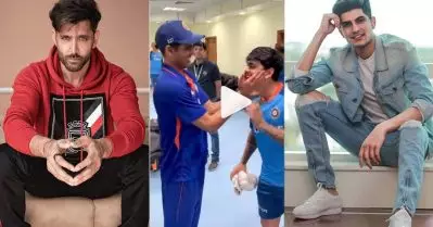 ഇഷാന്‍ കിഷന് വേണ്ടി ഹൃത്വിക് റോഷനായി ശുഭ്മാന്‍ ഗില്‍; കയ്യടിച്ച് അഭിനന്ദിച്ച് ബോളിവുഡ് താരങ്ങള്‍