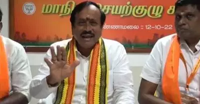 മഹാഭാരതത്തെ പറ്റി ഒരക്ഷരം മിണ്ടരുത്, ഗെറ്റ് ഔട്ട്; നിങ്ങള്‍ ക്രിസ്ത്യാനിയാണോ? മാധ്യമപ്രവര്‍ത്തകരോട് കയര്‍ത്ത് തമിഴ്‌നാട് ബി.ജെ.പി നേതാക്കള്‍