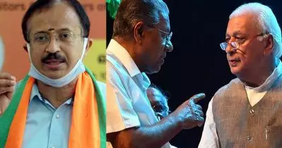 ആര്‍.എസ്.എസ് ചാപ്പകുത്താനുള്ള നീക്കം വിലപ്പോവില്ല, ഗവര്‍ണര്‍ക്കെതിരെ കലാപ ആഹ്വാനം നടത്തുന്നത് വിചിത്രം: വി. മുരളീധരന്‍