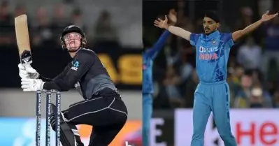 എന്നാലും പറഞ്ഞത് ഇങ്ങനെ അച്ചട്ടാവുമോ; മാച്ചിന് മുമ്പേ അര്‍ഷ്ദീപിനെ വാഴ്ത്തിപ്പാടിയ ഫിന്‍ അലന് നാടകീയ മടക്കം
