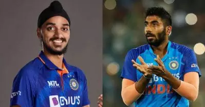 അനിയനോടൊന്നും തോന്നല്ലേ, ലോകകപ്പ് കളിക്കാന്‍ വന്നതാണേ; ബുംറയുടെ അടുത്ത റെക്കോഡും ചാരം; ഇത്തവണ അര്‍ഷ്ദീപ്