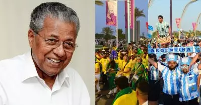 മലയാളികളുടെ വിയര്‍പ്പിന്റെയും കൂടി സാക്ഷാത്കാരമാണ് ഖത്തറിലെ വിശ്വമാമാങ്കം; സങ്കുചിത്വത്തിന്റെ വിഷകിരണങ്ങള്‍ ഫുട്‌ബോള്‍ പ്രേമികള്‍ തള്ളിക്കളയും: പിണറായി വിജയന്‍