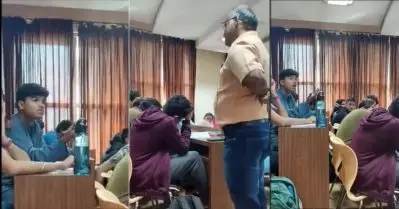 മുസ്‌ലിം വിദ്യാര്‍ത്ഥിയെ തീവ്രവാദി എന്ന് അധിക്ഷേപിച്ച് അധ്യാപകന്‍; ഉചിതമായ മറുപടി നല്‍കി വിദ്യാര്‍ത്ഥി; വീഡിയോ ചര്‍ച്ചയാകുന്നു