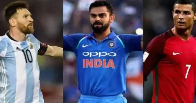 ക്രിസ്റ്റ്യാനോയോടോ മെസിയോടോ കോഹ്‌ലിക്കിഷ്ടം?; മറുപടിയുമായി താരം