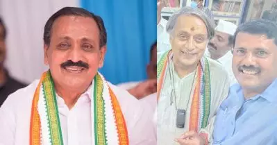സംഘപരിവാറിനെതിരായ പരിപാടിയില്ലായെന്ന് പറഞ്ഞവരോട് കൈകൂപ്പുന്നുവെന്ന് രാഘവന്‍; തരൂരിന്റെ പരിപാടിയില്‍ പങ്കെടുക്കുന്നതില്‍ ഭയമില്ലെന്ന് റിജില്‍; കെ.പി. കേശവമേനോന്‍ ഹാളില്‍ നടന്നത്