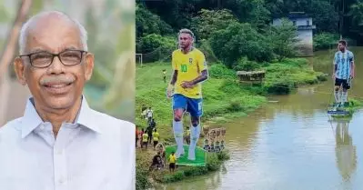 കട്ടൗട്ട് വെച്ച സ്ഥലം പഞ്ചായത്തിന്റെയോ നഗരസഭയുടെയോ അധികാരപരിധിയിലല്ല; മെസിക്കും നെയ്മറിനുമൊപ്പമെന്ന് എം.എല്‍.എ പി.ടി.എ റഹീം