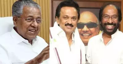 ആരിഫ് മുഹമ്മദ് ഖാനെതിരായ രാജ്ഭവന്‍ ധര്‍ണയില്‍ ഡി.എം.കെയും