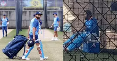 പരിശീലനത്തിനിടെ രോഹിത്തിന് പരിക്ക്; കനത്ത ആശങ്കയില്‍ ഇന്ത്യന്‍ ടീം