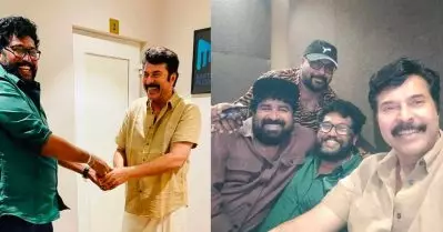 ധീരനായ ബ്യൂറോക്രാറ്റിന് 27 വയസ്, കേക്ക് മുറിച്ച് മമ്മൂട്ടിയും ഷാജി കൈലാസും