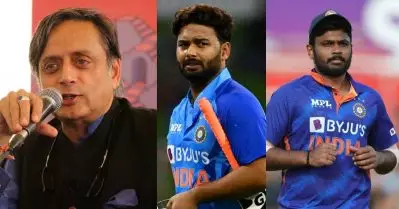 ‘പോയി കളിയുടെ കണക്കുനോക്ക്, സഞ്ജുവാണോ പന്താണോ മികച്ചതെന്ന് അപ്പോള്‍ മനസിലാകും’: ശശി തരൂര്‍