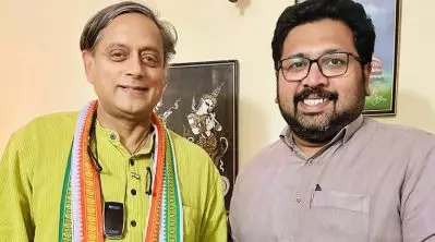 ഈ ലോകത്ത് വേദികള്‍ക്ക് ദൗര്‍ലഭ്യമില്ലാത്ത വ്യക്തിയല്ല തരൂര്‍; യൂത്ത് കോണ്‍ഗ്രസ് പരിപാടി ഒഴിവാക്കിയതില്‍ കെ.എസ്. ശബരിനാഥന്‍