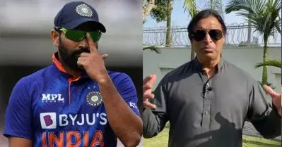 ക്ഷമിക്കണം ബ്രോ, ഇതാണ് കർമ; ആഹാ! എങ്കിൽ ഇതാണ് വിവേകം; സോഷ്യൽ മീഡിയയിൽ അടി കൂടി ഷമിയും അക്തറും