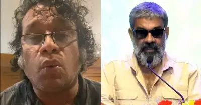 ദേവാസുരത്തിലെ പാട്ടിന്റെ ഈണത്തില്‍ കൂവിയും കുരച്ചും രഞ്ജിത്തിനെതിരെ ഹരീഷ് പേരടി; വീഡിയോ