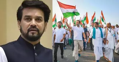 കാശ്മിരിലിപ്പോള്‍ സ്ഥിതി ശാന്തം, പ്രശ്‌നമുണ്ടാക്കാനാണോ രാഹുല്‍ വരുന്നത്; ജോഡോ യാത്രക്കെതിരെ അനുരാഗ് ഠാക്കൂര്‍