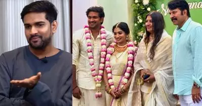 എനിക്ക് കല്യാണം കഴിക്കുന്നതിനേക്കാള്‍ കൂടുതല്‍ ടെന്‍ഷന്‍ മമ്മൂട്ടി അങ്കിളിനെ കണ്ടതായിരുന്നു; തോളില്‍ അടിച്ച് അത് പറഞ്ഞു: നിരഞ്ജ് മണിയന്‍പിള്ള രാജു