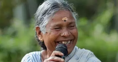 പശുവിന് പുല്ല് കൊടുക്കുമ്പോഴാണ് ദേശീയ അവാര്‍ഡ് കിട്ടുന്നത്: നഞ്ചിയമ്മ