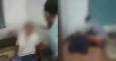 വയോധികയായ മാതാവിനെ ക്രൂരമായി മര്‍ദിച്ച മകന്‍ അറസ്റ്റില്‍; നടപടി മര്‍ദന ദൃശ്യങ്ങള്‍ പുറത്തുവന്നതോടെ