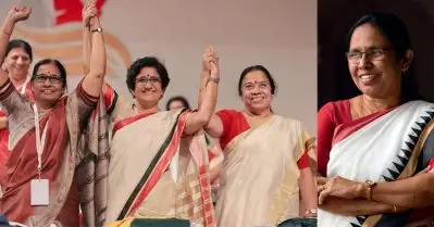 പി.കെ. ശ്രീമതി ജനാധിപത്യ മഹിളാ അസോസിയേഷന്‍ ദേശീയ പ്രസിഡന്റ്; മറിയം ധാവ്‌ളെ ജനറല്‍ സെക്രട്ടറി; കെ.കെ. ശൈലജ വൈസ് പ്രസിഡന്റ്