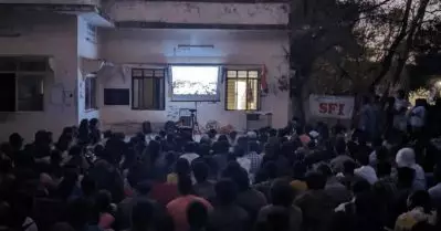 ബി.ബി.സി ഡോക്യുമെന്ററിക്ക് ബദൽ; ഹൈദരാബാദ് സെൻട്രൽ യൂണിവേഴ്സിറ്റിയിൽ കശ്മീർ ഫയൽസ് പ്രദർശിപ്പിച്ച് എ.ബി.വി.പി